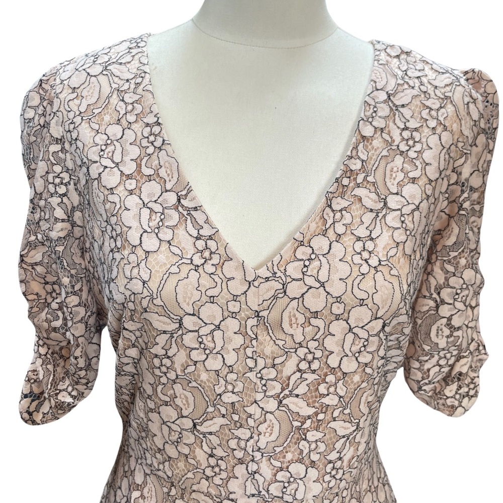 Light pink lace dress